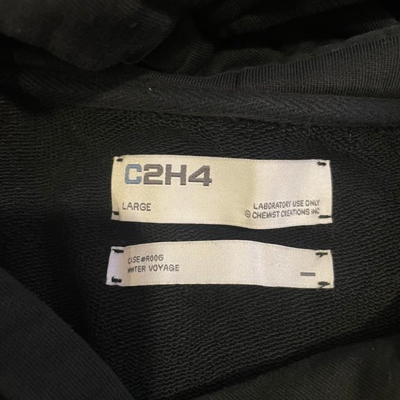 C2H4 Deformation Logo Hoodie - Large - Picture 4 of 4